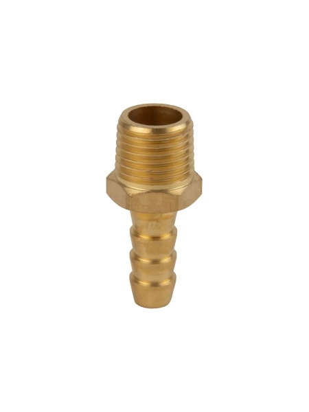 Штуцер пневматический елочка, внешняя резьба 1/4", 8 мм Optimus OPT-72008HHM