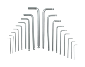 Набор шестигранников Optimus 1.5-10мм и TORX T10-T50 В кейсе, 18 шт. OPT-TH1050