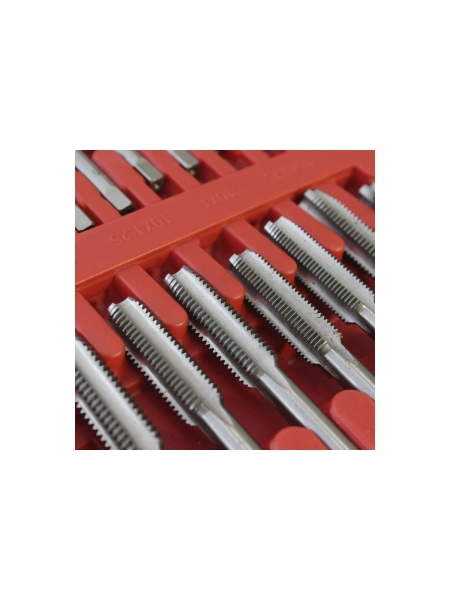 Набор метчиков и плашек Optimus М2-М18, метрическая резьба, 110 предметов OPT-MTDS110