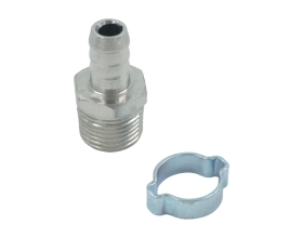 Штуцер пневматический елочка с обжимным кольцом, внешняя резьба 1/2", 12 мм Optimus OPT-74012HM