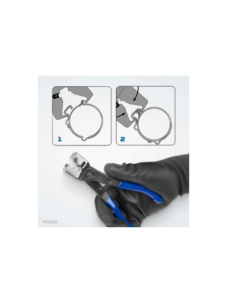 Клещи для монтажа и демонтажа clic-r хомутов Optimus hd RS100