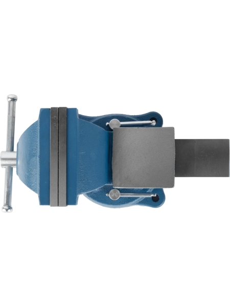 Профессиональные слесарные тиски поворотные с наковальней 125 мм Optimus OPT-BV125