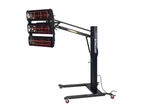 Трехкассетная мобильная ИК сушка на пантографической стойке Optimus OPT-F3S