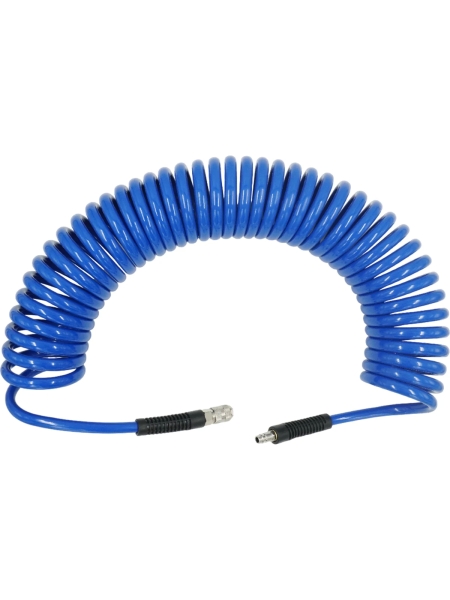 Шланг пневматический спиральный с БРС, 12 м, 10x14 мм Optimus OPT-7912