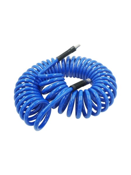 Шланг пневматический спиральный с БРС, 12 м, 10x14 мм Optimus OPT-7912