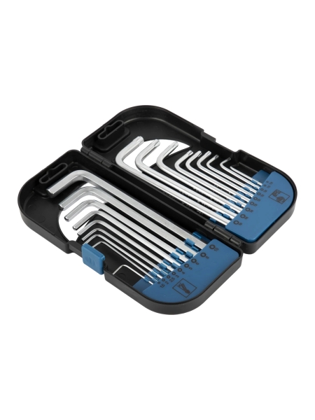 Набор шестигранников Optimus 1.5-10мм и TORX T10-T50 В кейсе, 18 шт. OPT-TH1050