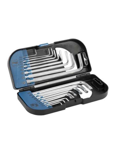 Набор шестигранников Optimus 1.5-10мм и TORX T10-T50 В кейсе, 18 шт. OPT-TH1050