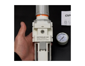 Фильтр-масловлагоотделитель с манометром и регулятором давления HEAVY DUTY 1/2" Optimus AW4000-04