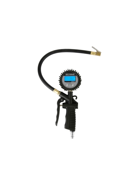Пистолет для подкачки шин с цифровым дисплеем Optimus 0-12 бар OPT-PI1040