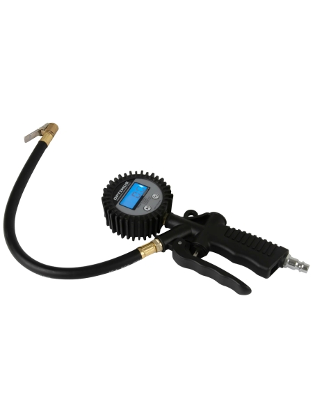 Пистолет для подкачки шин с цифровым дисплеем Optimus 0-12 бар OPT-PI1040