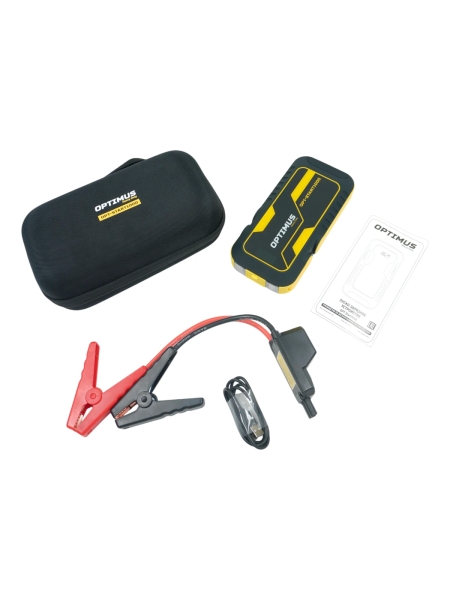 Пусковое устройство для автомобиля Optimus 2000А, 16000 мАч HD OPT-Start1000