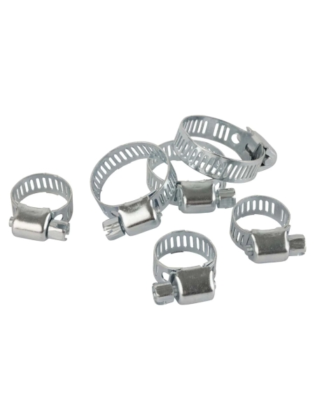 Хомуты червячные Optimus набор 6 шт. 10-27 OPT-HT06