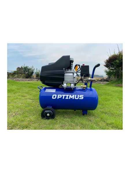 Поршневой компрессор Optimus 300л/мин, 2.2 кВт, 220 В, ресивер 24 л hd OPT-302430