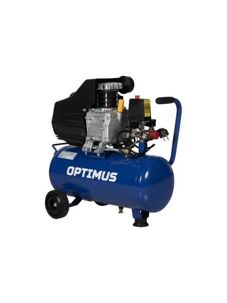 Поршневой компрессор Optimus 300л/мин, 2.2 кВт, 220 В, ресивер 24 л hd OPT-302430