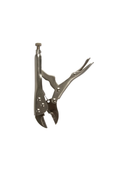 Зажимные клещи Optimus гейферные с прямыми губками 180 мм 10807