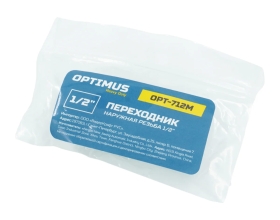 Переходник, наружная резьба 1/2" Optimus OPT-712M