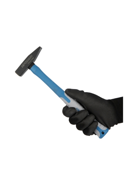 Молоток Optimus с фиберглассовой рукоятью и бойком весом 200 г OPT-HM200