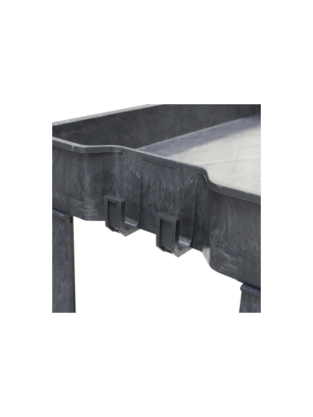 Тележка двухполочная открытая Optimus HD OPT-607S