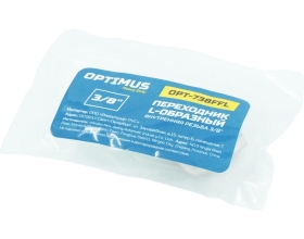 Переходник L-образный, внутренняя резьба 3/8" Optimus OPT-738FFL