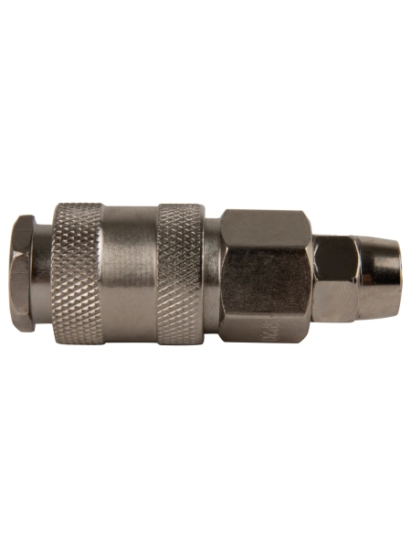 Соединение быстросъемное пневматическое с обжимным креплением под шланг 8 мм Optimus OPT-720SPA