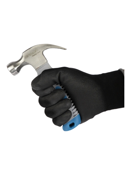 Молоток-гвоздодер укороченный Optimus с фиберглассовой рукоятью и бойком весом 225 г OPT-HMC450S