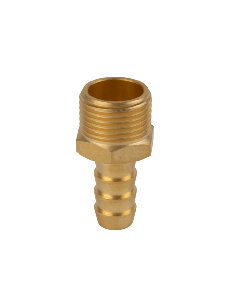 Штуцер пневматический елочка, внешняя резьба 3/8", 10 мм Optimus OPT-73010HHM