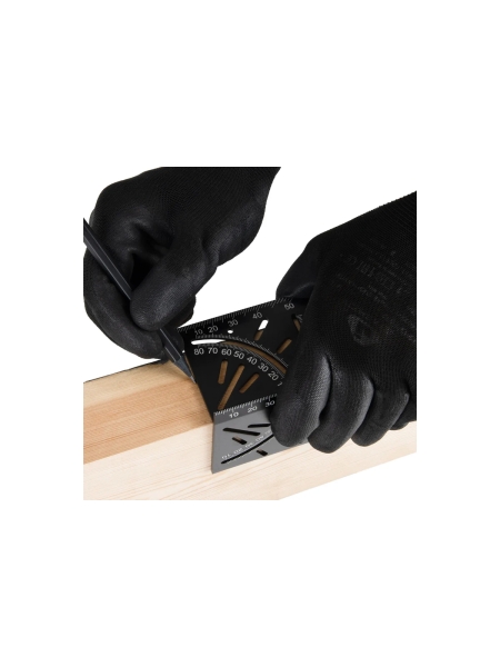 Линейка-угольник разметочный, многофункциональный Optimus 215 мм OPT-MS215