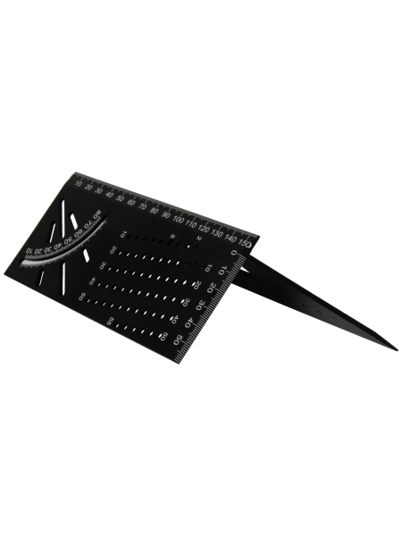 Линейка-угольник разметочный, многофункциональный Optimus 215 мм OPT-MS215