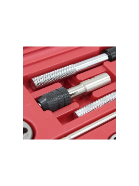 Набор метчиков и плашек Optimus М3-12, 4-40 - 1/8NPT27, метрическая и дюймовая резьба, 60 предметов OPT-MTDS60