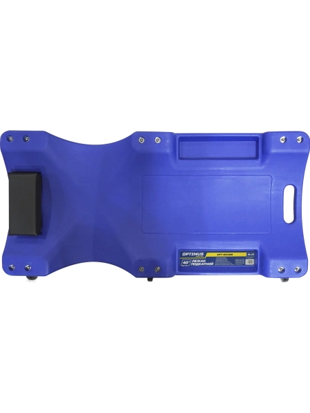 Лежак ремонтный подкатной Optimus синий HD OPT-40130B