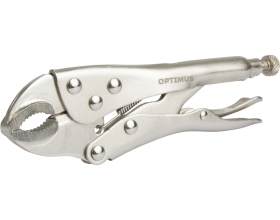 Зажимные клещи Optimus с овальными губками 180 мм 10507