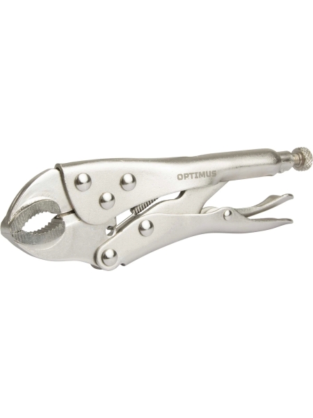 Зажимные клещи Optimus с овальными губками 180 мм 10507