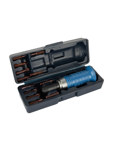 Ударная отвертка с набором бит Optimus 13 предметов OPT-SI3013