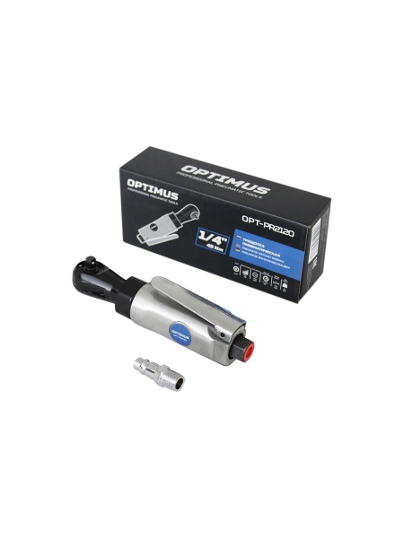 Пневматическая трещотка Optimus 1/4”, 240 об/мин, 45 Нм OPT-PR2120