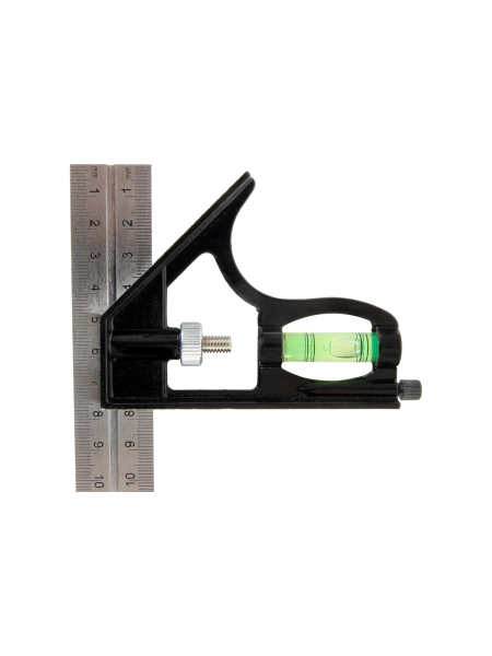 Линейка- угольник с уровнем Optimus 300 мм OPT-SL300