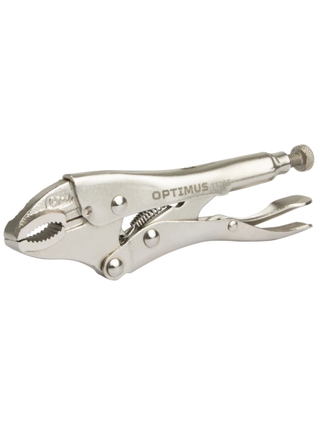 Зажимные клещи Optimus с овальными губками 130 мм 11305