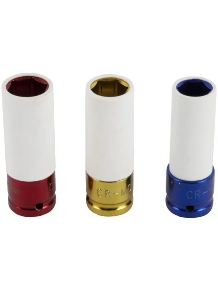 Динамометрический ключ Optimus 40-210 Нм с набором ударных головок и удлинителем, 1/2 OPT-TS40210