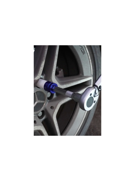 Динамометрический ключ Optimus 40-210 Нм с набором ударных головок и удлинителем, 1/2 OPT-TS40210