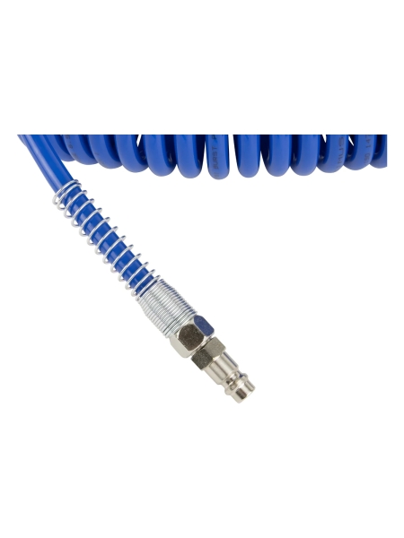 Шланг пневматический спиральный с брс 5 м, 6.5x10 мм Optimus OPT-7655