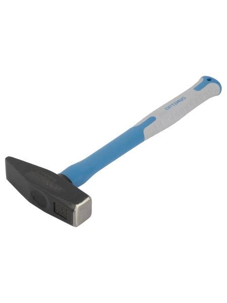 Молоток Optimus с фиберглассовой рукоятью и бойком весом 800г. OPT-HM800