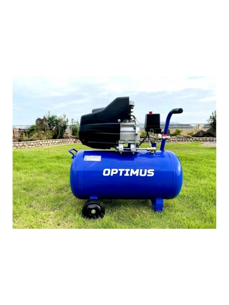 Поршневой компрессор Optimus 300л/мин, 2.2 кВт, 220 В, ресивер 50 л hd OPT-305030