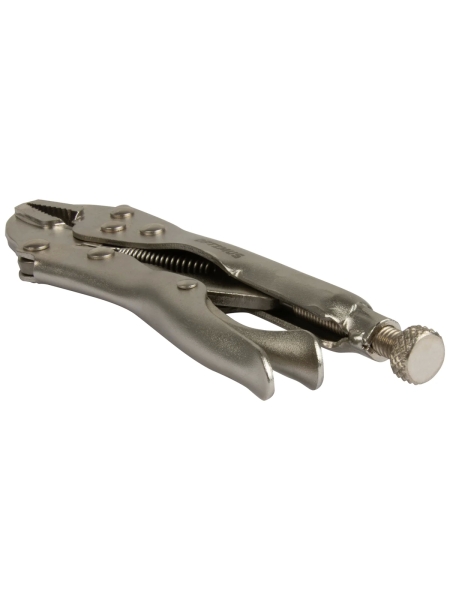 Зажимные клещи Optimus гейферные с прямыми губками 130 мм 10805