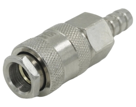 Соединение быстросъемное пневматическое под шланг 10 мм Optimus OPT-730SHA