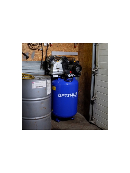Поршневой компрессор Optimus вертикальный, 420 л/мин, ресивер 150 литров, 2,2 квт hd OPT-301542A