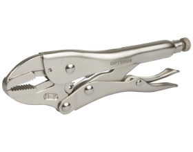 Зажимные клещи Optimus с прямыми губками 130 мм 11405