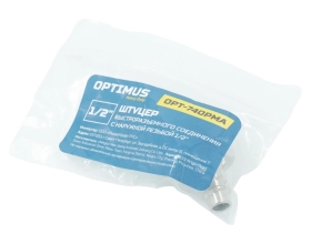 Штуцер быстроразъемного соединения с наружной резьбой 1/2" Optimus OPT-740PMA