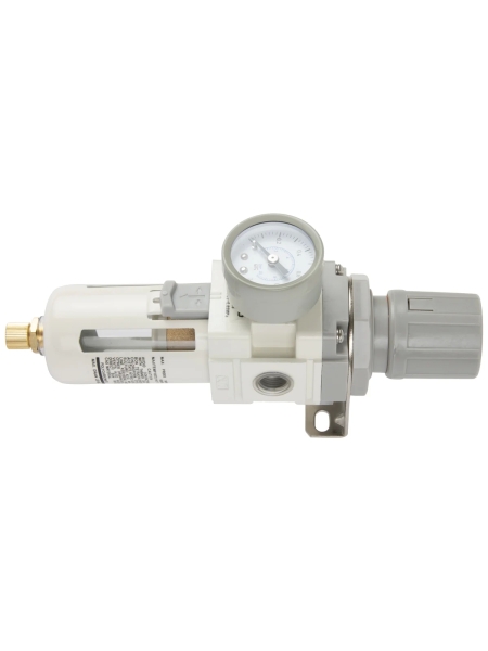 Фильтр-масловлагоотделитель с манометром и регулятором давления HEAVY DUTY 3/8" Optimus AW3000-03
