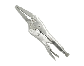 Зажимные клещи Optimus с фиксатором 230 мм удлиненные губки 11009