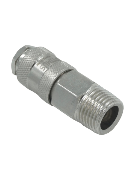 Соединение быстросъемное пневматическое с внешней резьбой 1/2" Optimus OPT-740SMA