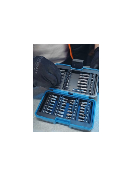 Набор бит с магнитным держателем Optimus SL, PH, TORX, HEX, 49 шт. OPT-BS1049